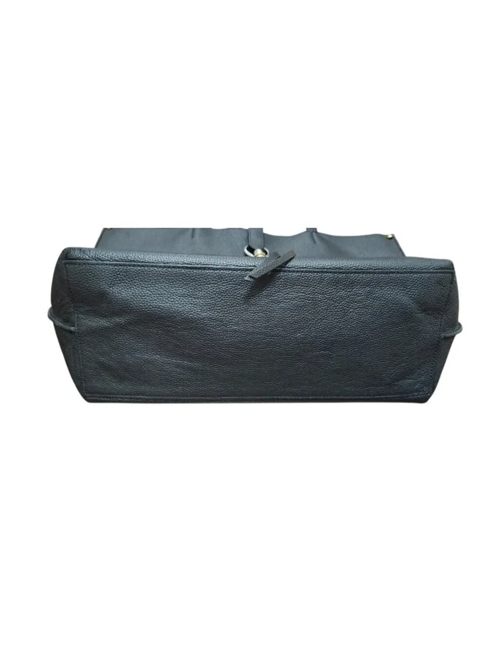 Rebecca Minkoff Megan Large Black Pebbled Leather Tote Work Bag